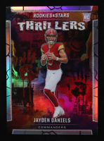 Jayden Daniels 2024 Rookies and Stars Thrillers #27 RC at PristineAuction.com
