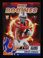 Emeka Egbuka 2025 Score Hot Rookies Showcase #10 #92/100 at PristineAuction.com