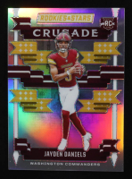 Jayden Daniels 2024 Rookies and Stars Crusade Silver #27 RC at PristineAuction.com