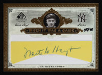 Waite Hoyt 2006 SP Legendary Cuts When It Was A Game Cuts #WH #5/70 at PristineAuction.com
