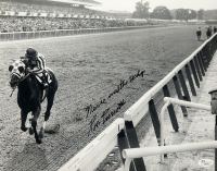 Ron Turcotte Signed 11x14 Photo Inscribed "Never Used The Whip" (JSA) at PristineAuction.com