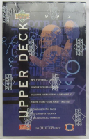 1993 Upper Deck Football Wax Box (Factory Sealed) at PristineAuction.com