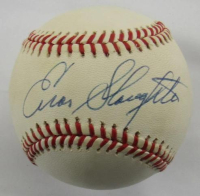 Enos Slaughter Signed ONL Baseball (JSA) at PristineAuction.com