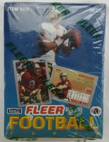 1993 Fleer Football Wax Box at PristineAuction.com
