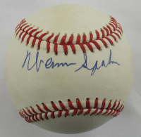 Warren Spahn Signed ONL Baseball (JSA) at PristineAuction.com