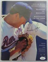 Nolan Ryan Signed Magazine (JSA) at PristineAuction.com