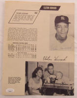 Elston Howard & Jerry Coleman Signed Program Page (JSA) at PristineAuction.com
