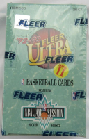 1992-93 Fleer Ultra Basketball Series 2 Wax Box with (36) Packs at PristineAuction.com