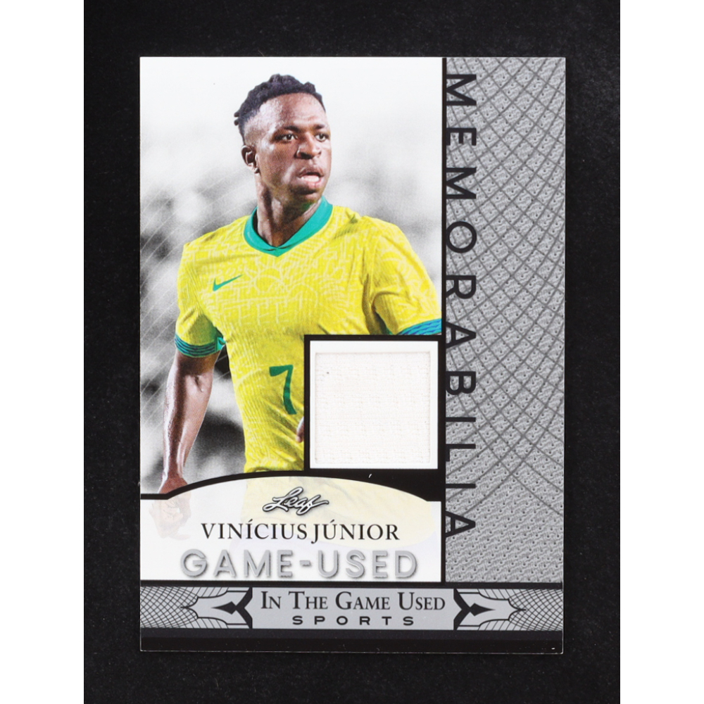 Vinicius Jr. 2024 Leaf ITG Used Sports Game Used Memorabilia #GUM144 at PristineAuction.com
