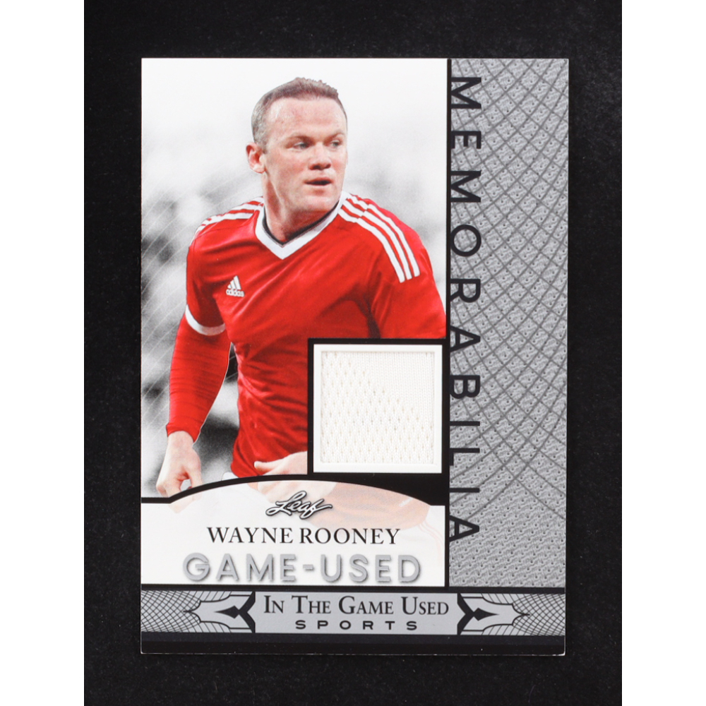 Wayne Rooney 2024 Leaf ITG Used Sports Game Used Memorabilia #GUM148 at PristineAuction.com