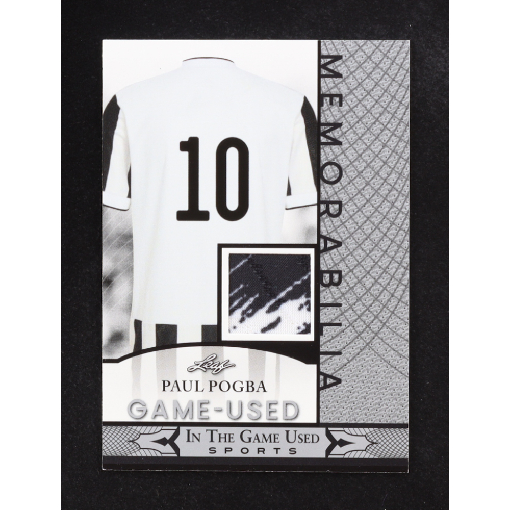 Paul Pogba 2024 Leaf ITG Used Sports Game Used Memorabilia #GUM113 at PristineAuction.com
