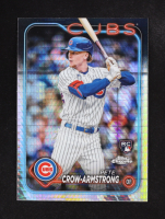 Pete Crow-Armstrong 2024 Topps Chrome Prism Refractors #16 RC at PristineAuction.com