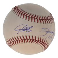 Derek Lee & Sammy Sosa Signed OML Baseball Inscribed "Chicago Cubs HOF-25" (Beckett) at PristineAuction.com