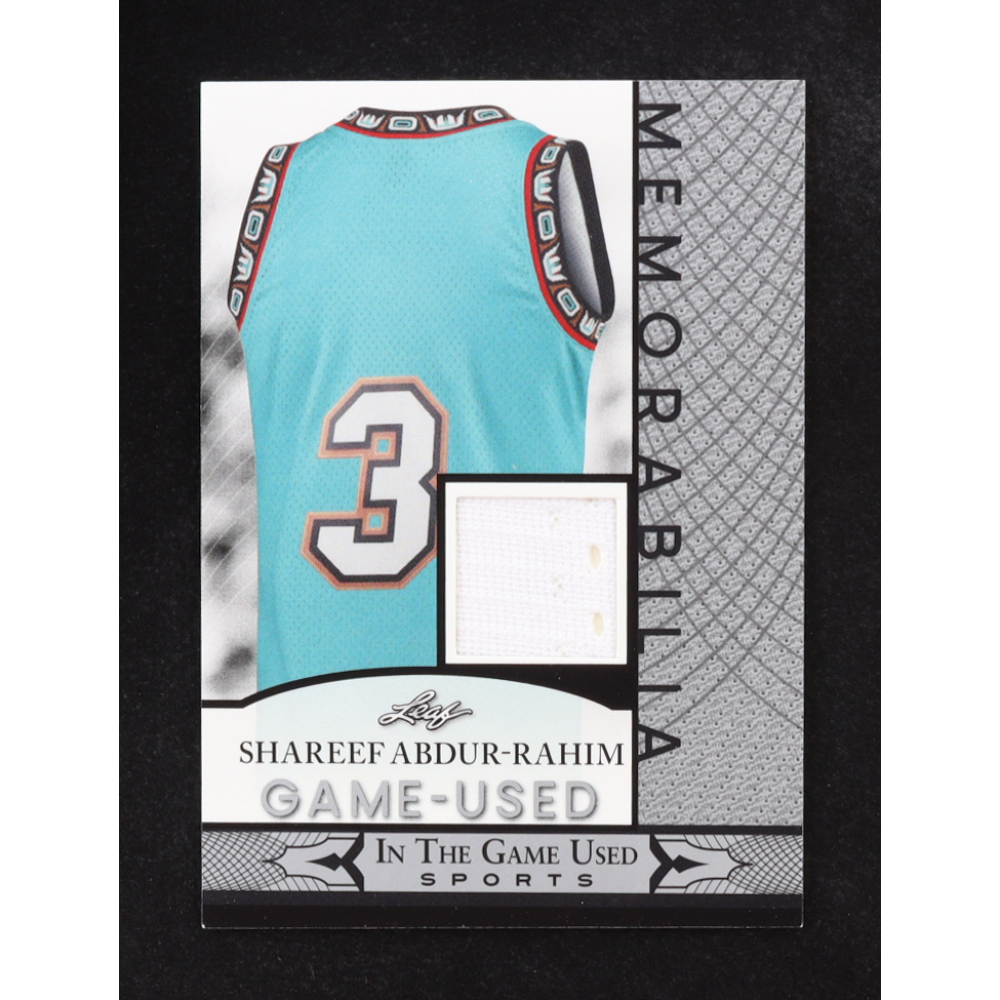 Shareef Abdur-Rahim 2024 Leaf ITG Used Sports Game Used Memorabilia #GUM130 at PristineAuction.com