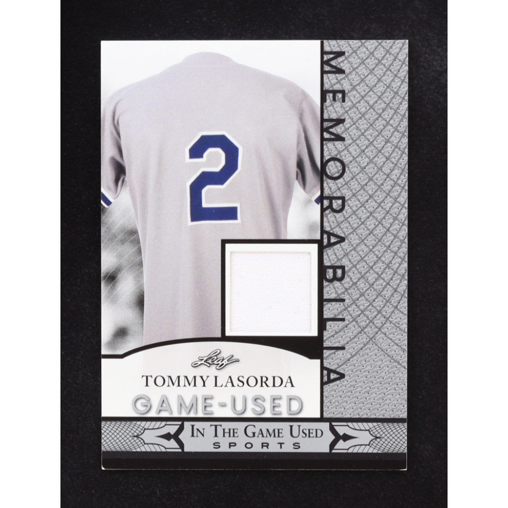 Tommy Lasorda 2024 Leaf ITG Used Sports Game Used Memorabilia #GUM138 at PristineAuction.com