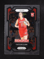 Caitlin Clark 2024 Panini Prizm Monopoly WNBA #65 RC at PristineAuction.com