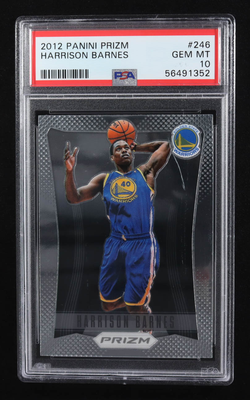 Harrison Barnes 2012 Panini Prizm #246 RC (PSA 10) at PristineAuction.com Harrison Barnes 2012 Panini Prizm #246 RC (PSA 10) at PristineAuction.com