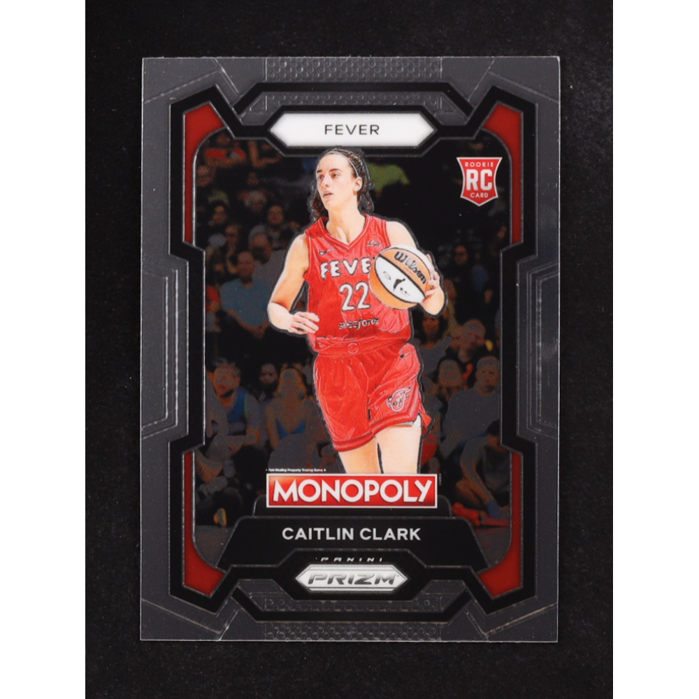 Caitlin Clark 2024 Panini Prizm Monopoly WNBA #65 RC at PristineAuction.com