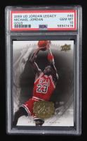 Michael Jordan 2009 UD Jordan Legacy Gold #40 (PSA 10) at PristineAuction.com