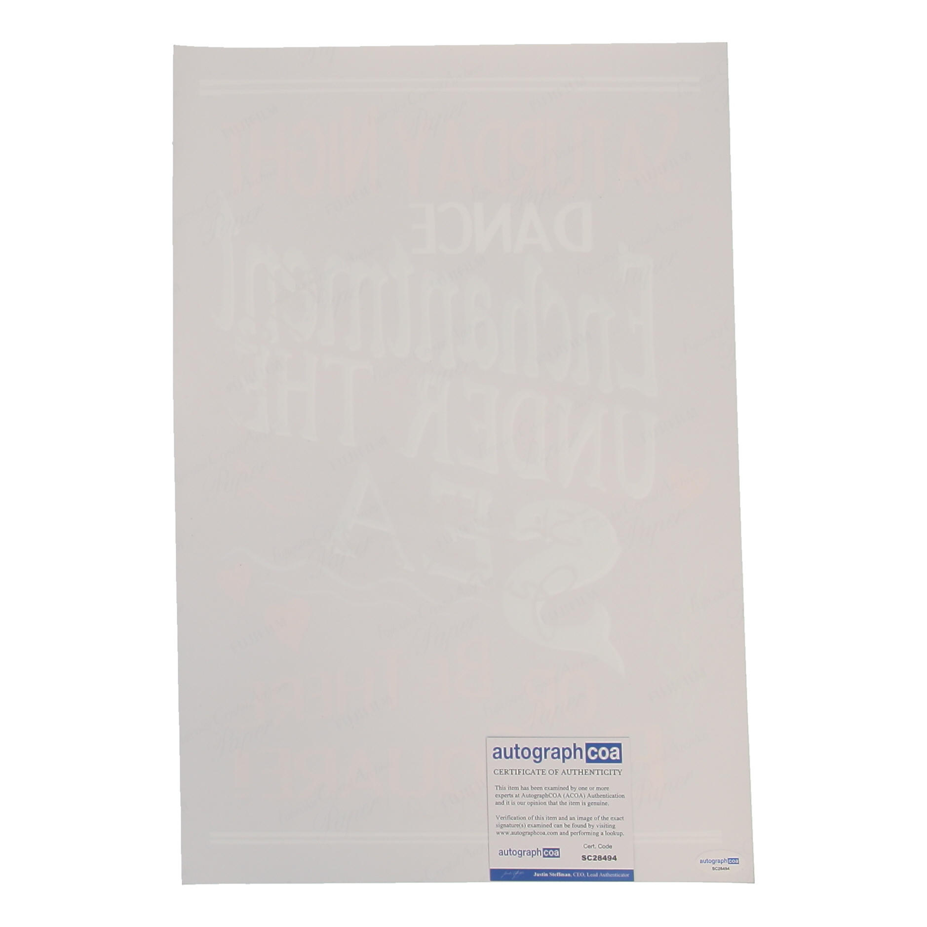 Bob Gale, Harry Waters Jr., & James Tolkan Signed "Back to the Future" 12x18 Poster Inscribed "Marvin Berry / Slacker!" (ACOA) at PristineAuction.com Bob Gale, Harry Waters Jr., & James Tolkan Signed "Back to the Future" 12x18 Poster Inscribed "Marvin Berry / Slacker!" (ACOA) at PristineAuction.com