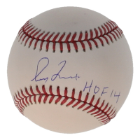 Greg Maddux Signed OML Baseball Inscribed "HOF 14" (Beckett) at PristineAuction.com