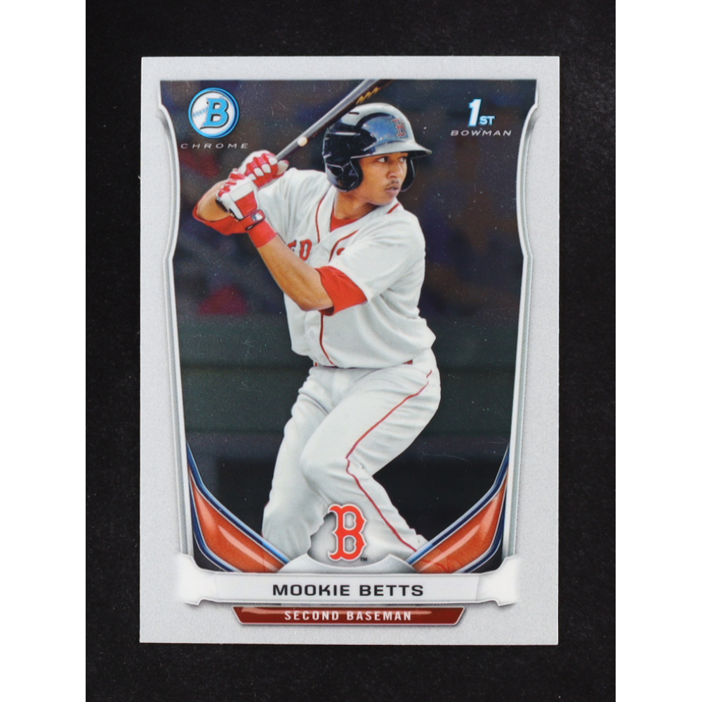 Mookie Betts 2014 Bowman Chrome Prospects #BCP109 RC at PristineAuction.com