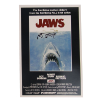 Richard Dreyfuss Signed "Jaws" 12x18 Poster (ACOA) at PristineAuction.com