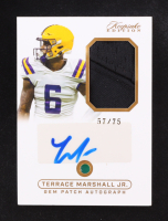 Terrace Marshall Jr. 2024 Keepsake Edition Gem Relic Autograph #47 #57/75 RC at PristineAuction.com