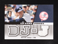 Derek Jeter 2009 Upper Deck UD Game Jersey #GJDJ at PristineAuction.com