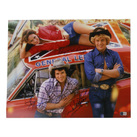 Tom Wopat, John Schneider & Catherine Bach Signed "The Dukes of Hazzard" 16x20 Photo (Beckett) at PristineAuction.com