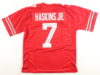 Dwayne Haskins Jr. Signed Jersey Inscribed "19 Rose Bowl MVP" (JSA) at PristineAuction.com