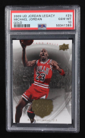 Michael Jordan 2009 Upper Deck Jordan Legacy Gold #23 (PSA 10) at PristineAuction.com