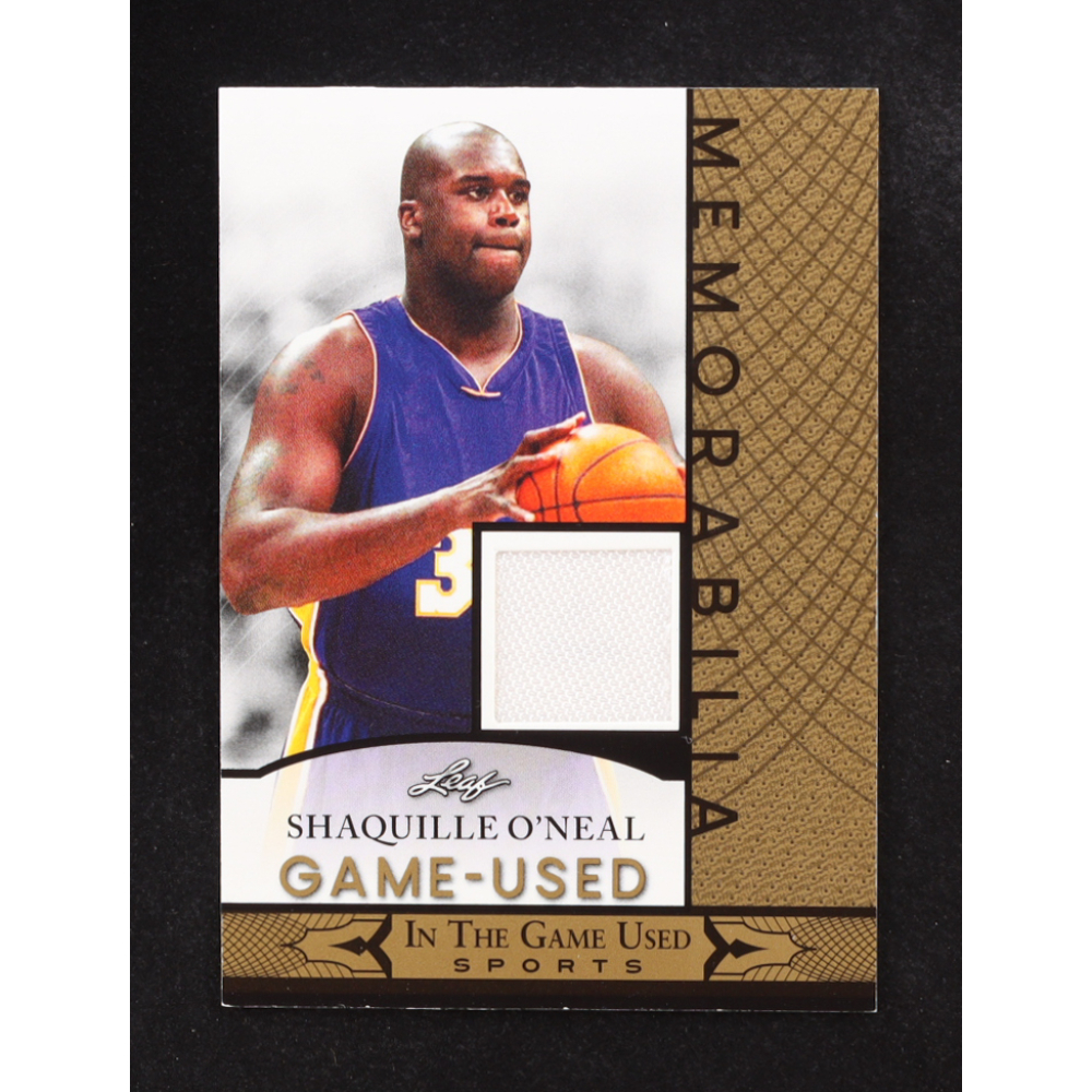 Shaquille O'Neal 2024 Leaf ITG Used Sports Game Used Memorabilia #GUM129 at PristineAuction.com