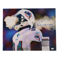 Ricky Williams Signed Dolphins 16x20 Photo Inscribed "Smoke Weed Everyday!" (JSA) at PristineAuction.com