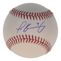Javier Baez Signed OML Baseball (Beckett) at PristineAuction.com