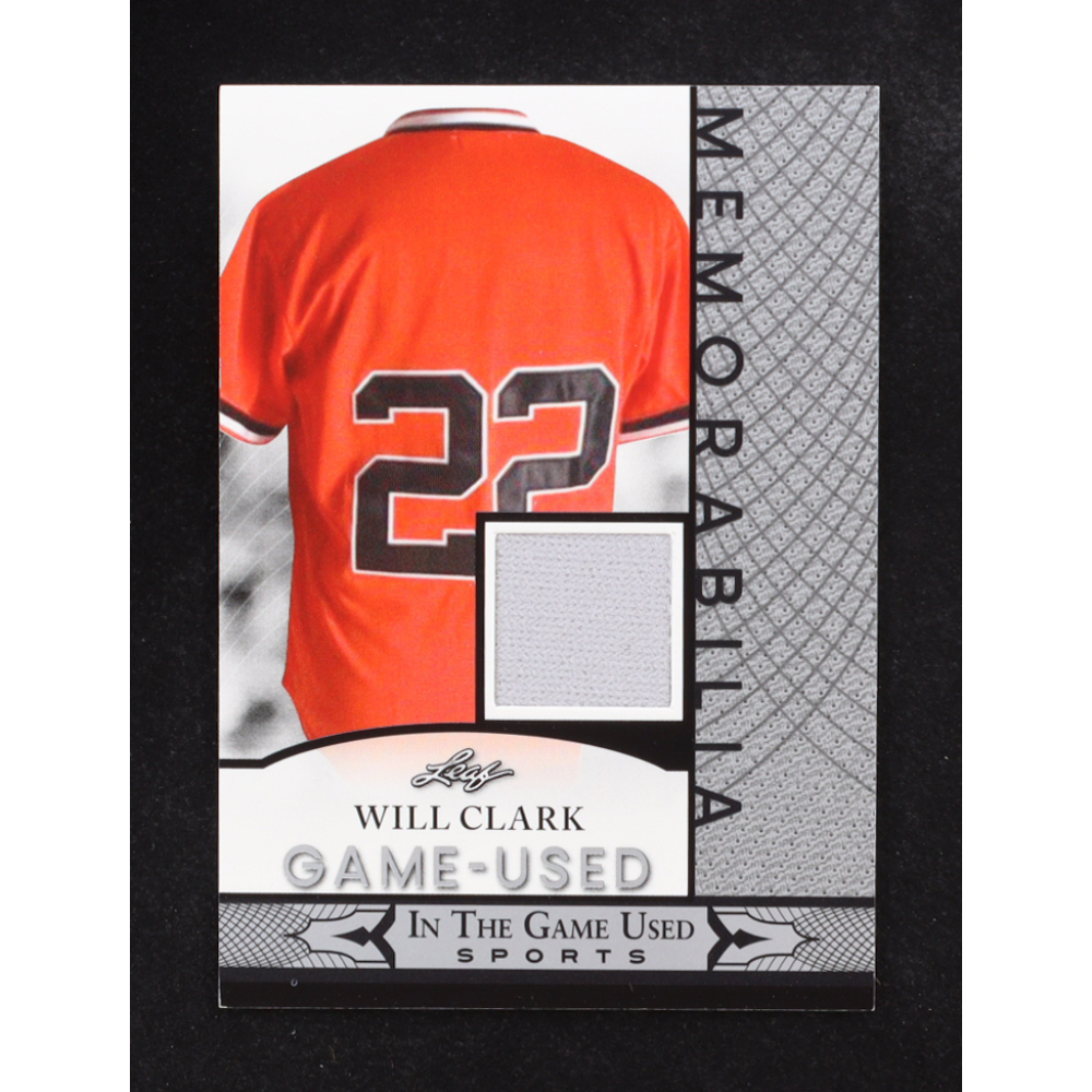 Will Clark 2024 Leaf ITG Used Sports Game Used Memorabilia #GUM149 at PristineAuction.com