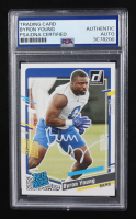 Byron Young Signed 2023 Panini Donruss RR #355 RC (PSA) at PristineAuction.com