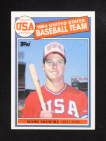 Mark McGwire 1985 Topps #401 OLY RC at PristineAuction.com