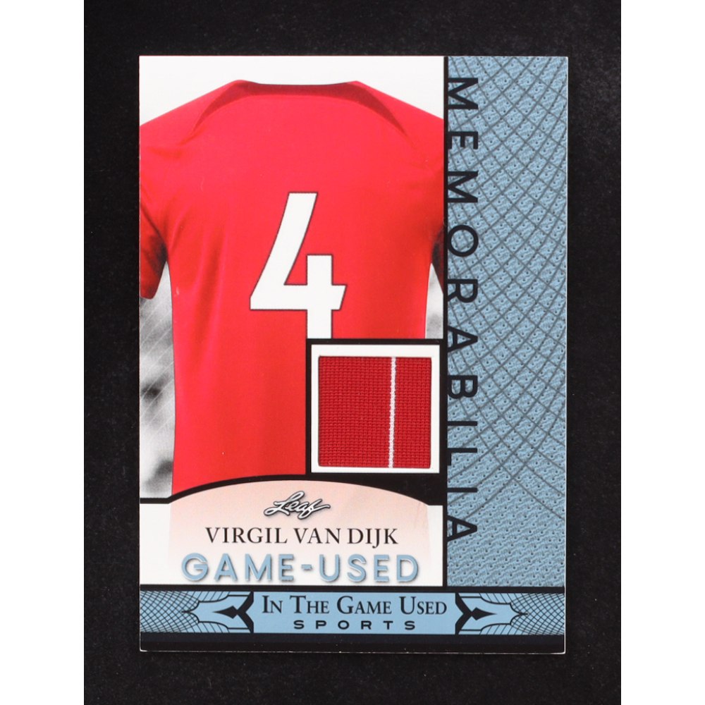 Virgil van Dijk 2024 Leaf ITG Used Sports Game Used Memorabilia #GUM145 at PristineAuction.com Virgil van Dijk 2024 Leaf ITG Used Sports Game Used Memorabilia #GUM145 at PristineAuction.com