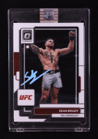 Sean Brady Signed 2023 Donruss Optic UFC #14 (PA) at PristineAuction.com