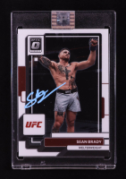 Sean Brady Signed 2023 Donruss Optic UFC #14 (PA) at PristineAuction.com
