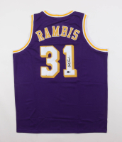 Kurt Rambis Signed Jersey (Beckett) at PristineAuction.com