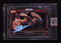Sean Brady Signed 2023 Panini Prizm UFC #51 (PA) at PristineAuction.com