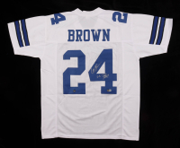Larry Brown Signed Jersey Inscribed "S.B. XXX MVP" (Beckett & Prova) at PristineAuction.com