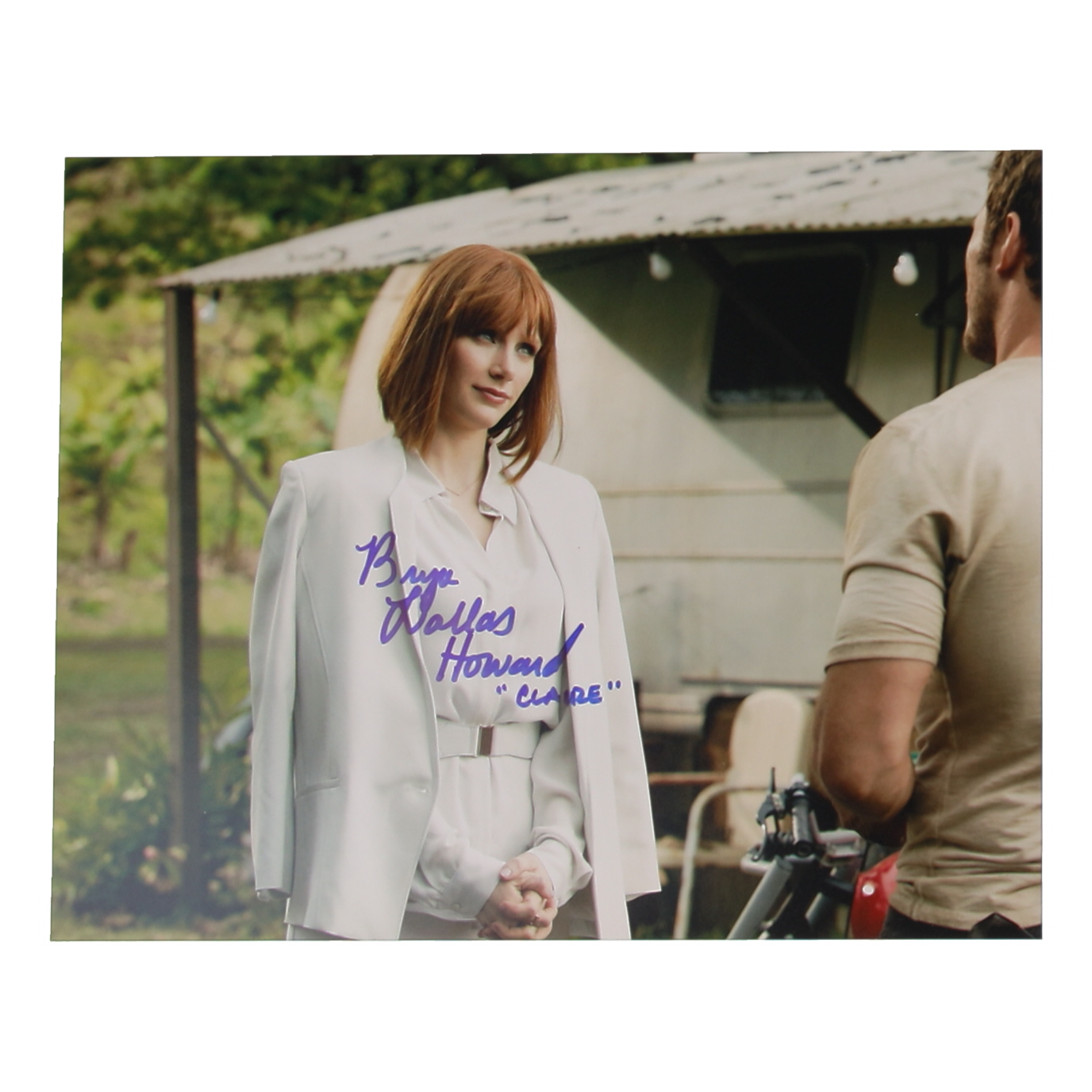 Bryce Dallas Howard Signed "Jurassic World" 11x14 Photo Inscribed "Claire" (ACOA) at PristineAuction.com Bryce Dallas Howard Signed "Jurassic World" 11x14 Photo Inscribed "Claire" (ACOA) at PristineAuction.com