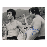 Bolo Yeung Signed "Enter the Dragon" 11x14 Photo (ACOA) at PristineAuction.com