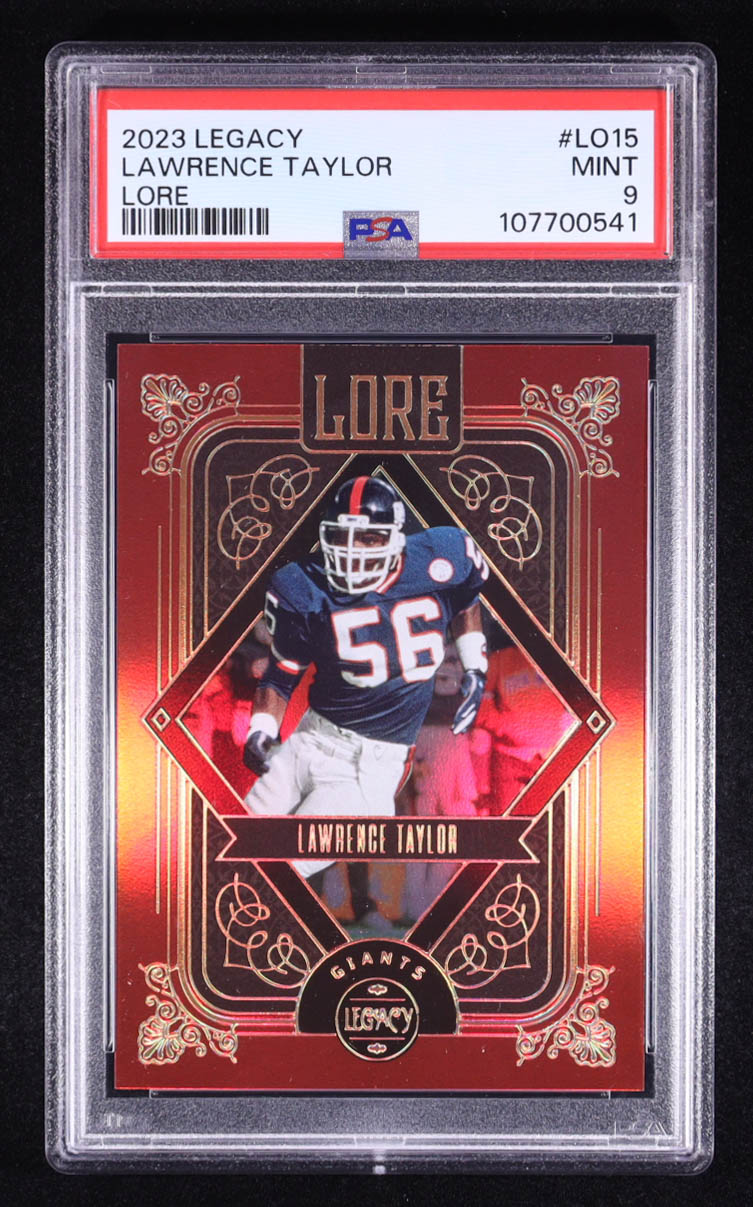Lawrence Taylor 2023 Panini Lore Legacy #LO15 (PSA 9) at PristineAuction.com Lawrence Taylor 2023 Panini Lore Legacy #LO15 (PSA 9) at PristineAuction.com