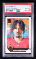 Jayden Daniels 2024 Panini Donruss Gridiron Kings RR #1 RC (PSA 10) at PristineAuction.com