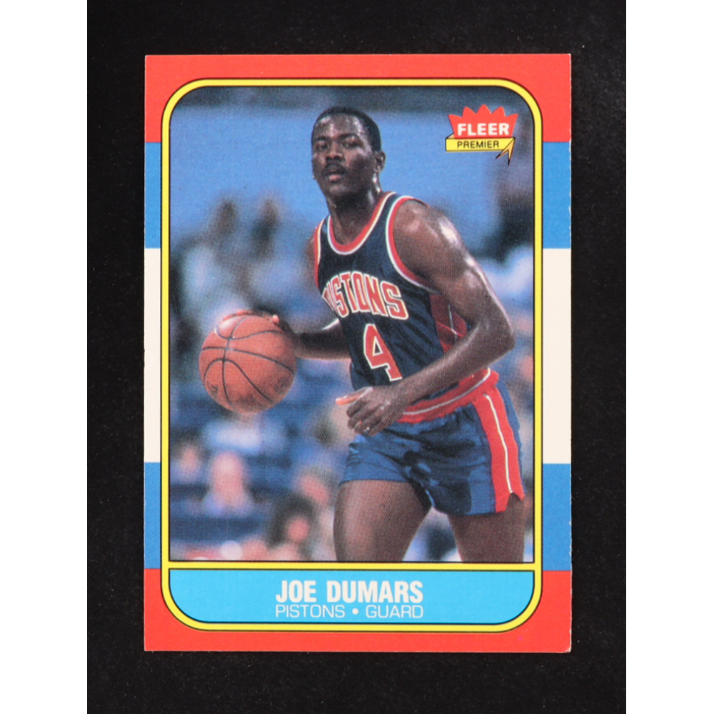 Joe Dumars 1986-87 Fleer #27 RC at PristineAuction.com
