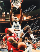 Shaquille O'Neal & Dennis Rodman Signed Magic 8x10 Photo (PIA) at PristineAuction.com